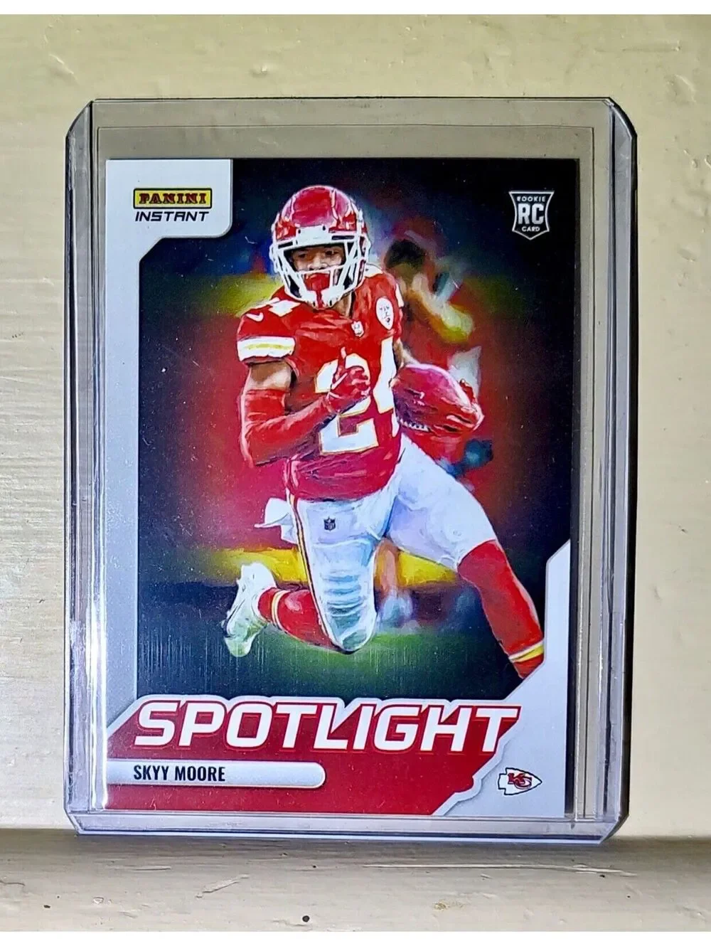 Skyy Moore 2022 NFL Panini #20 Spotlight Rookie Football Card 1/603